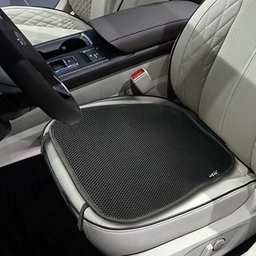 Big Ant Cojín transpirable para asiento de automóvil, 1 funda de asiento interior de automóvil, alfombrilla para suministros de automóvil, silla de