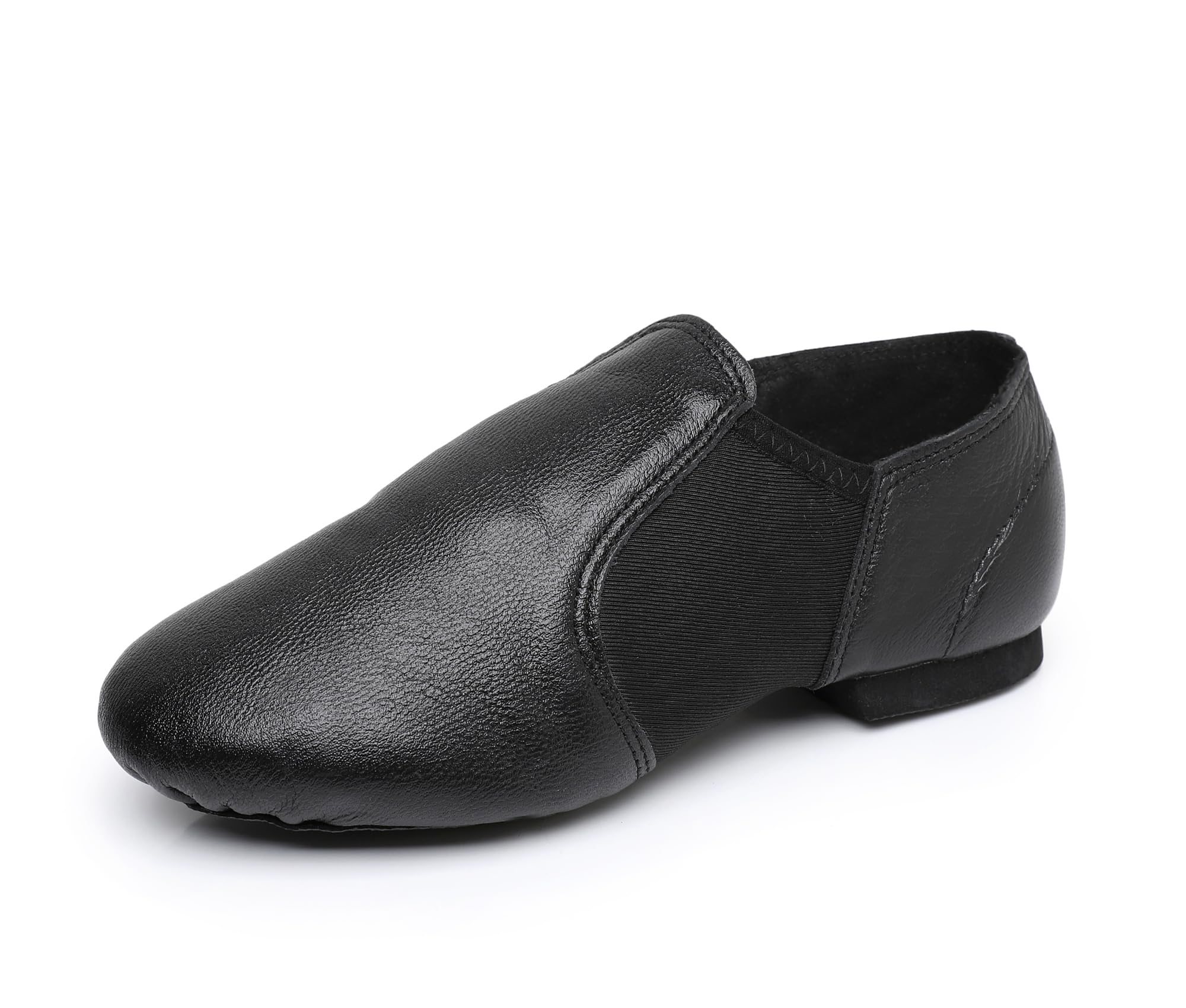 Rosefinch Zapatillas de Baile de Jazz para señoras Zapatillas de Ejercicio de Fondo Blando Zapatillas de Ballet de Yoga elásticas Zapatillas de Baile de Cuero, 34-42EU