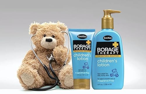 Miniatura 3 de Shikai Borage Dry Skin Therapy Loción Natural Fórmula para Niños - 8 Oz