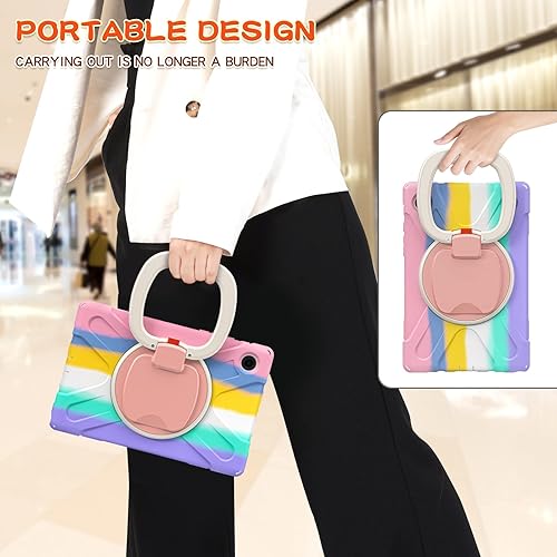 Miniatura 54 de Funda resistente para Galaxy Tab S10 Ultra 2024/S9 Ultra 2023/S8 Ultra 2022, funda híbrida resistente con soporte para bolígrafo S, funda a prueba