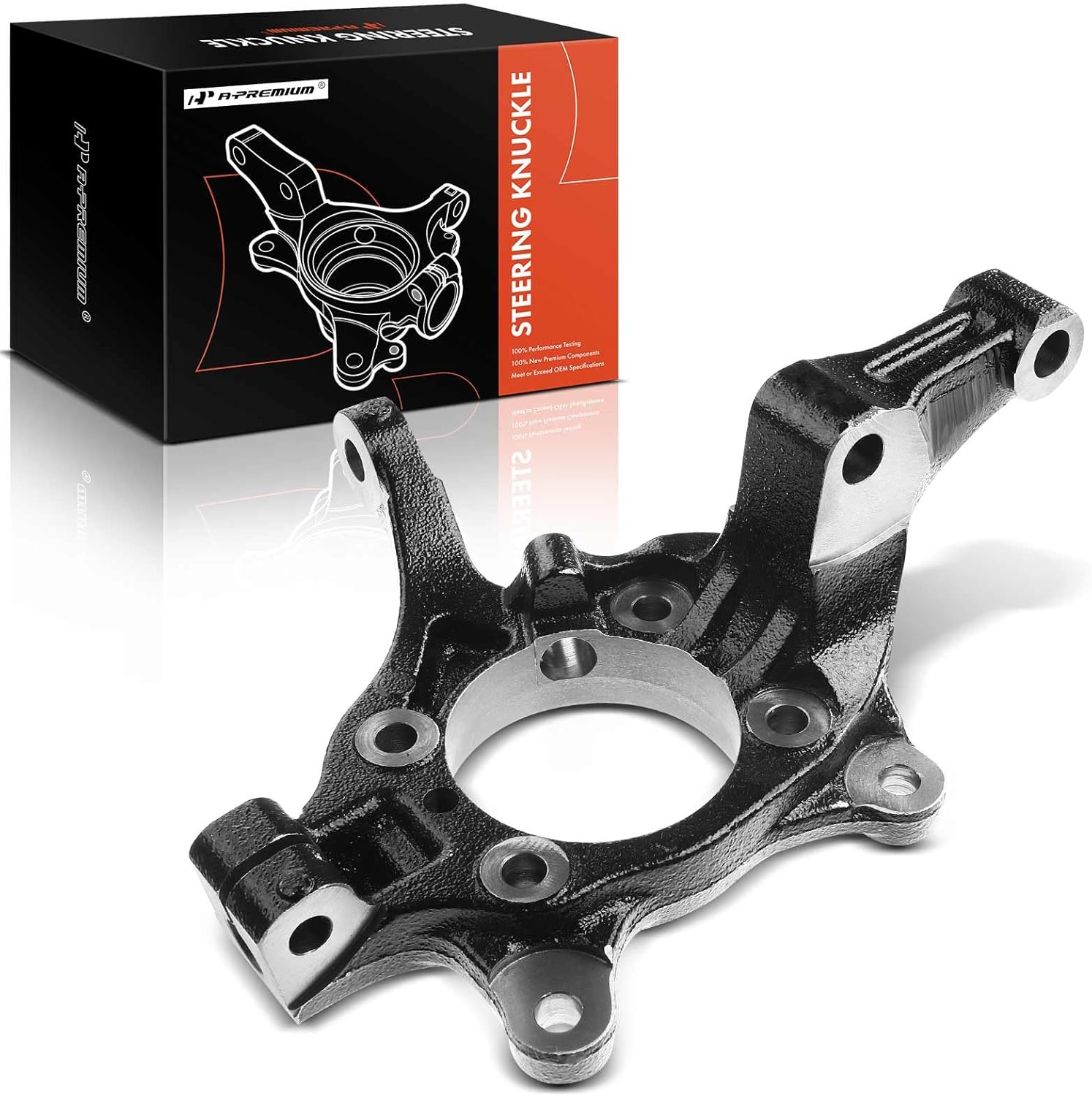 A-Premium Front Left Suspension Steering Knuckle Compatible with Hyundai Sonata 2015-2019 & Kia Optima 2016-2020, Driver Side