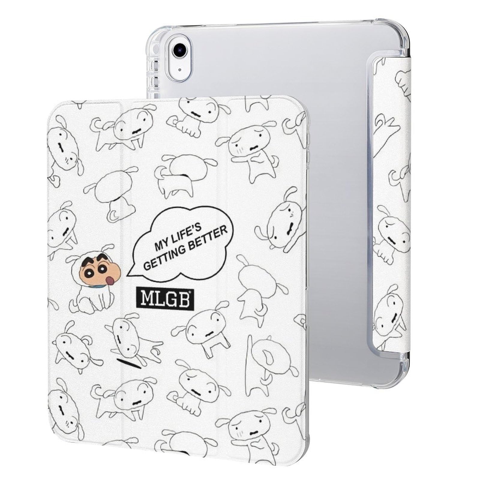 Amazon.co.jp: クレヨンしんちゃん シロ ipad ケース iPad 10 ケース
