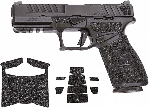 Miniatura 8 de NDZ Performance Empuñadura de pistola texturizada para Springfield Echelon  Adhesivo potenciador de agarre  Resistente al sudor y a la intemperie