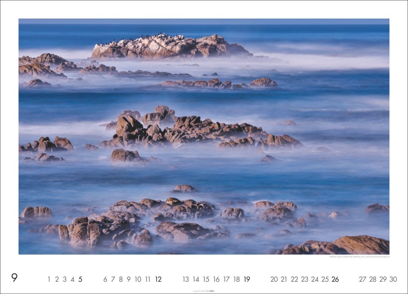 Das Meer Kalender 2027: Traumhafte Bilder vom Meer und maritime Landschaften in einem großen Wandkalender fürs Urlaubsfeeling zu Hause. Format 68 x 49 cm