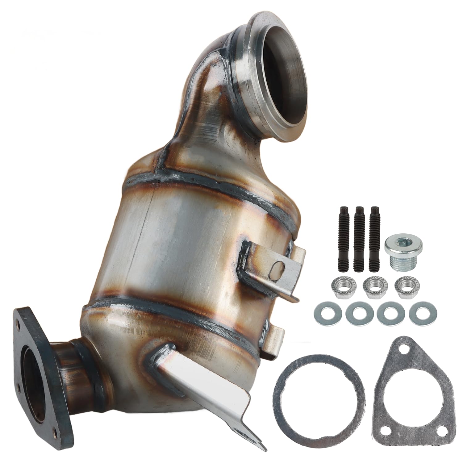 Photo 1 of SleYuYir 674-854 16659 Catalytic Converter Kit Compatible with Chevy Cruze 2011 2012 2013 2014 2015 2016 Sonic 2012-2017 2018 2019 2020 Trax 2015-2021 Buick Encore 2013-2021 1.4L