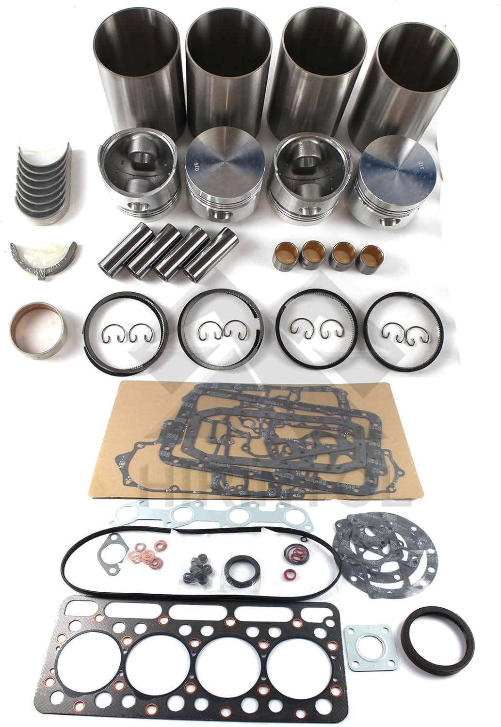 V1902 V1902B Overhaul Rebuild Kit STD Φ84mm for Kubota