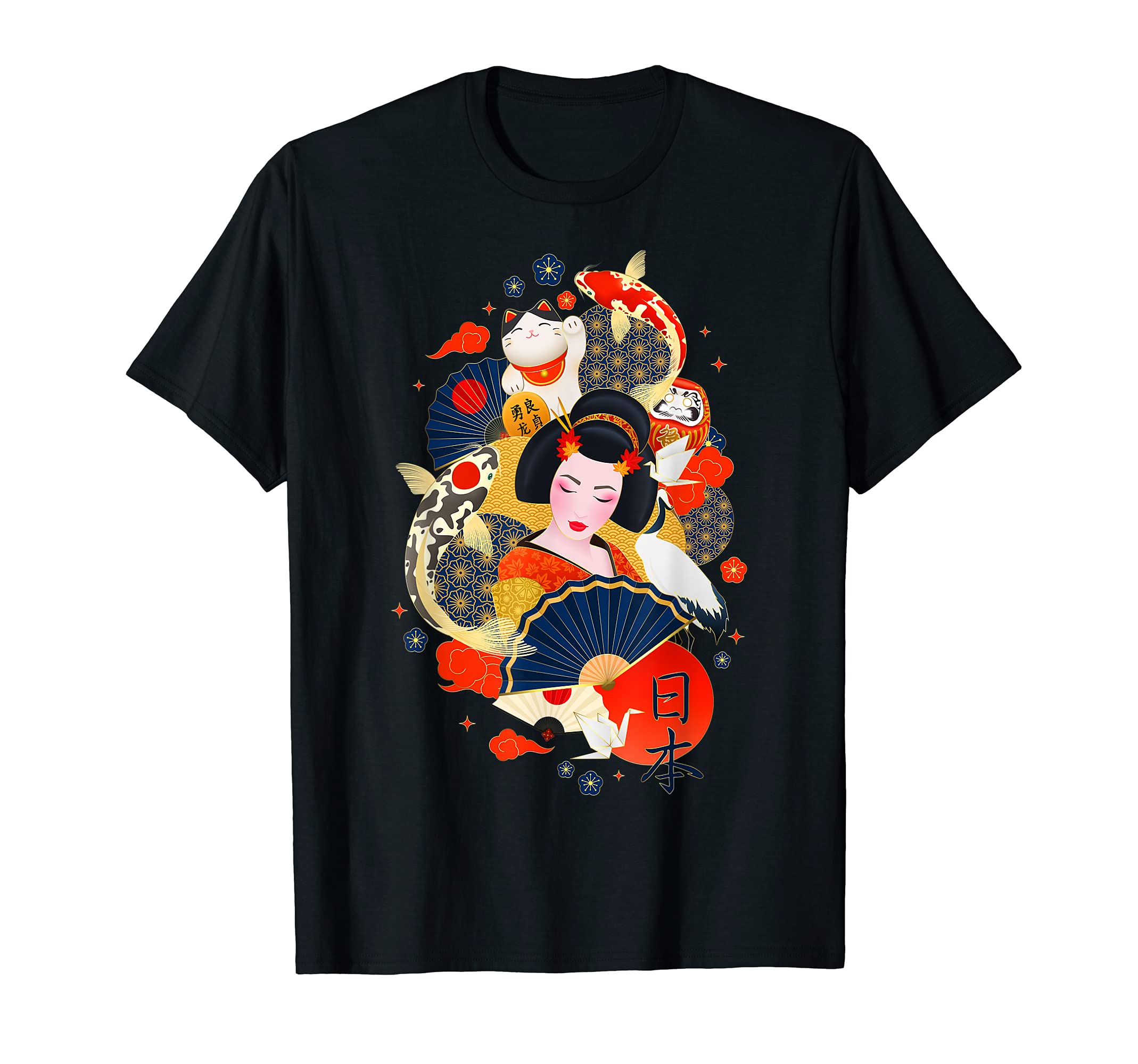 The Japanese geishaJapanese Vintage geisha T-Shirt