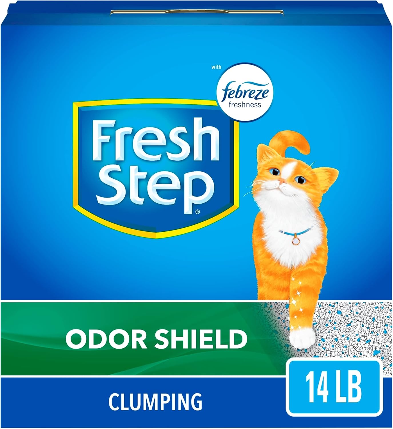 Fresh Step Odor Shield Scented Litter with The Power of