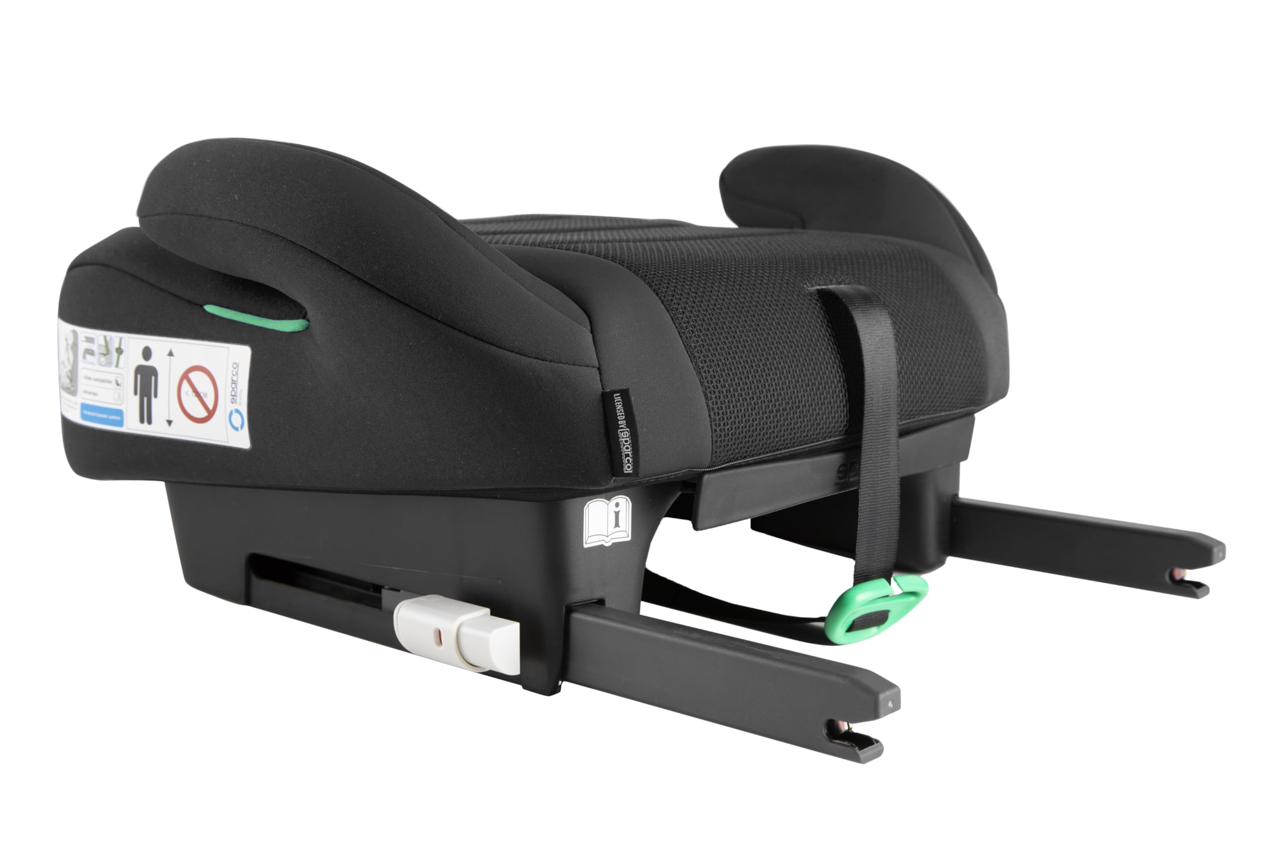 Sparco Rialzo auto ISOFIX R129/03 125-150 cm 6-12 anni senza schienale