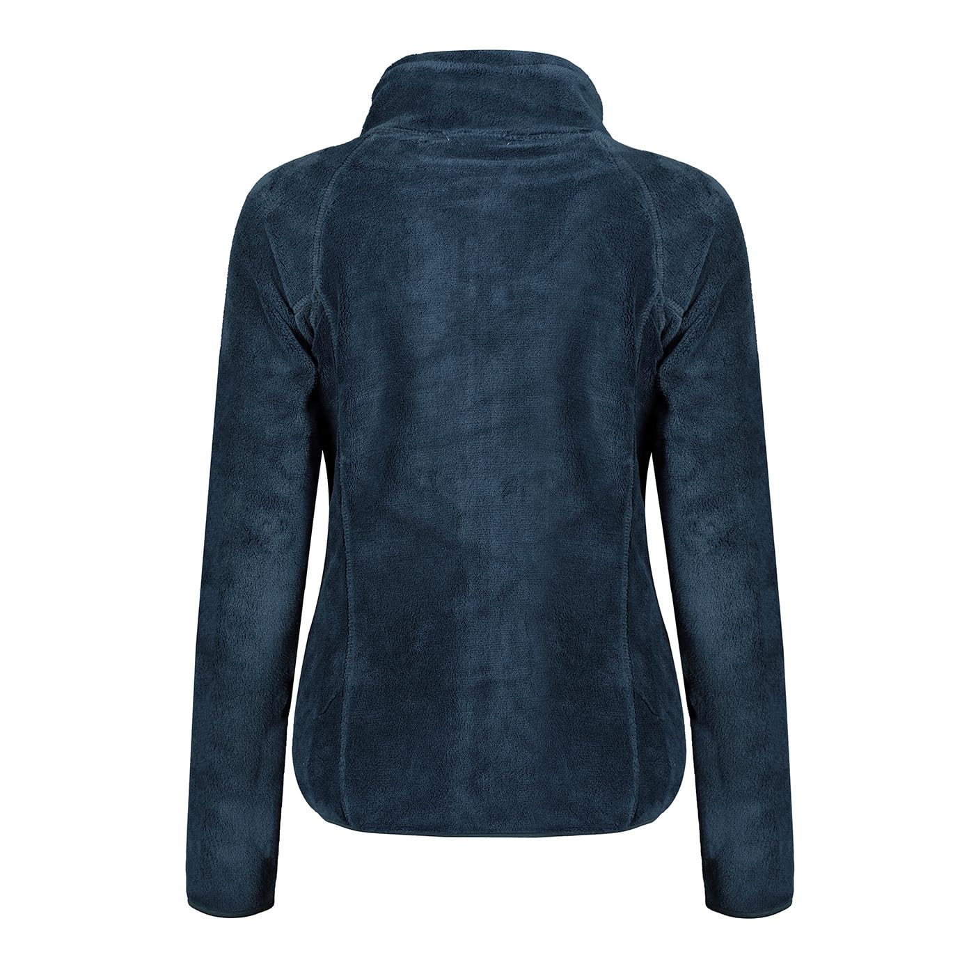 Canadian Peak Udilas Lady - Polaire Fine Femme Chaude Fermeture Zip - Veste Automne Hiver Printemps Chaud Femmes - Longues Manches Vetement Pull Fourrure Doux Confort (Marine S)