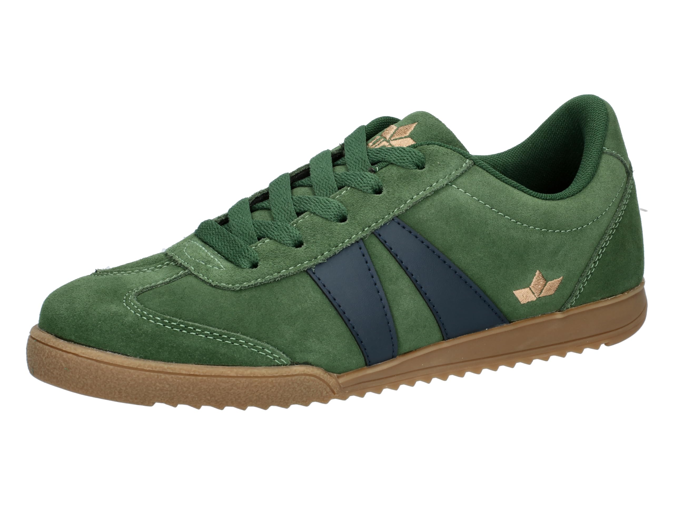 Lico Unisex Easley Trainers, Green/Navy, 43 EU