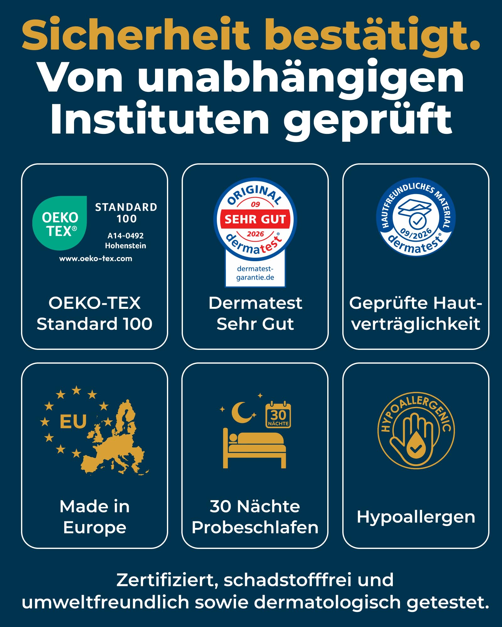 Jugend- und Kindermatratze 90x200 H2 H3, 8-18 Jahre, Modell Enna