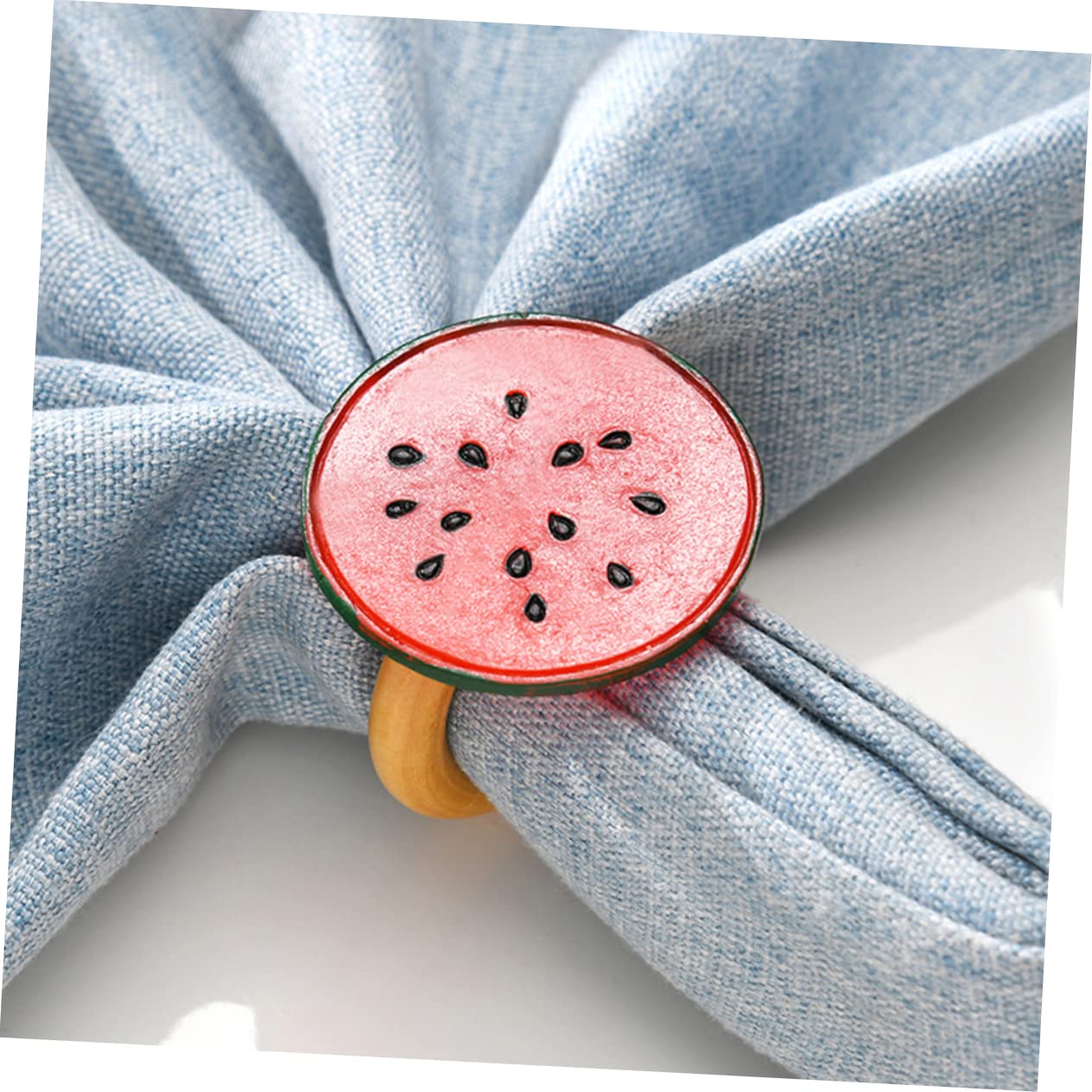 Alipis 24stücke Teiliges Wassermelonen Serviettenringe Dekorative Napkin Buckle Für Hochzeiten Partys Und Besondere Anlässe Strapazierfähig Und Pflegeleicht Fruchtige Tischdeko
