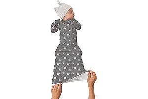 Unisex Baby Diaper Zipper GOWN Sleeper, Night Gown