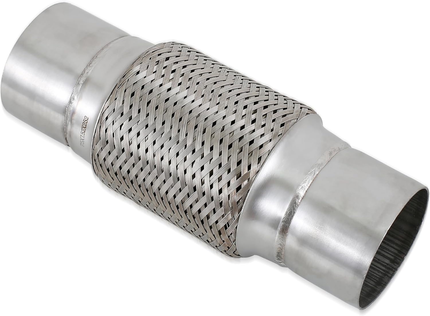 3''X6''universal stainless steel Exhaust Flex Pipe with Ends 10" Inch Long Heavy Dutydouble braided bendable exhaust Flex Pipe