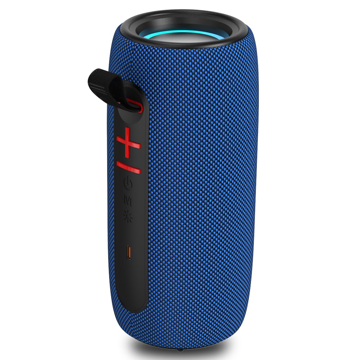 Altoparlante Bluetooth portatile: impermeabile IPX6, ad alto volume, doppio altoparlante, 10 m di gioco, 10 W potente, USB/TF, luci LED, TWS per il gioco, all'aperto, viaggi, campeggio, equitazione