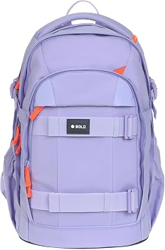 Lassig Unisex Kids Schulrucksack Luggage - childrens luggage pack of 1, Lavender, One Size, Modern