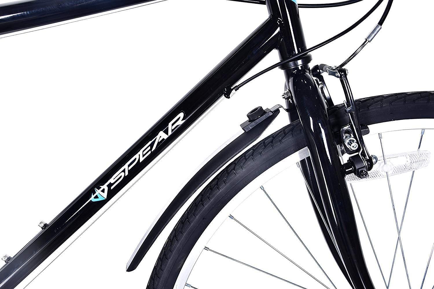 クロスバイク　SPEAR(スぺア) 自転車 タイヤサイズ700C フェンダー付 LEDライト&ケーブルロックセット 6速シフター SPC-70063… Amazon | SPEAR(スぺア) 自転車 タイヤサイズ700C フェンダー付 LED