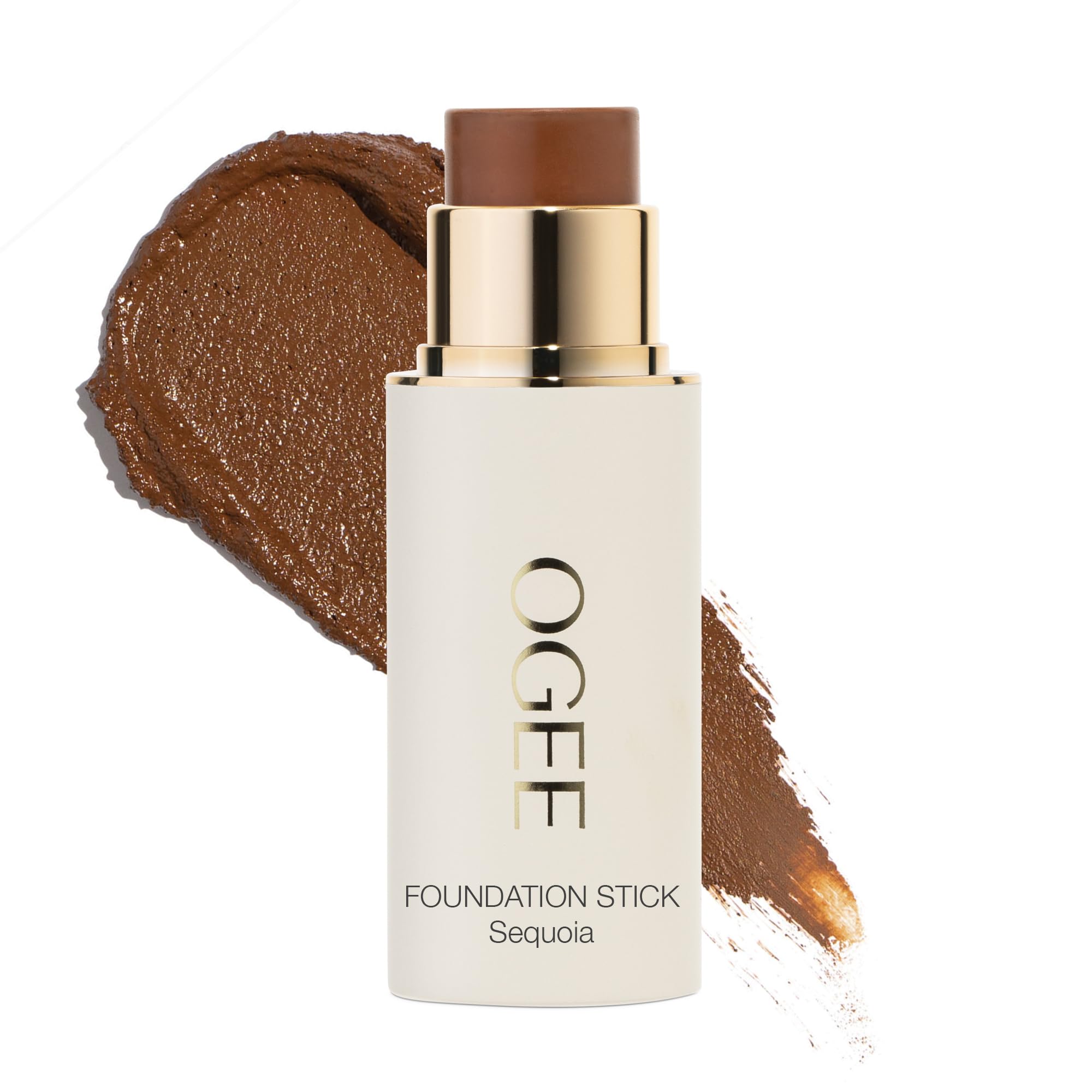 OgeeSculpted Complexion Foundation Stick (Sequoia 13.5C - Deep Auburn, Copper Undertones) Full Coverage Foundation Makeup - Instantly Balance & Even Complexion - 70% Organic Ingredients