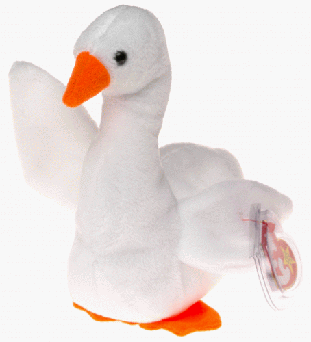Ty Beanie Babies - Gracie the Swan - //coolthings.us