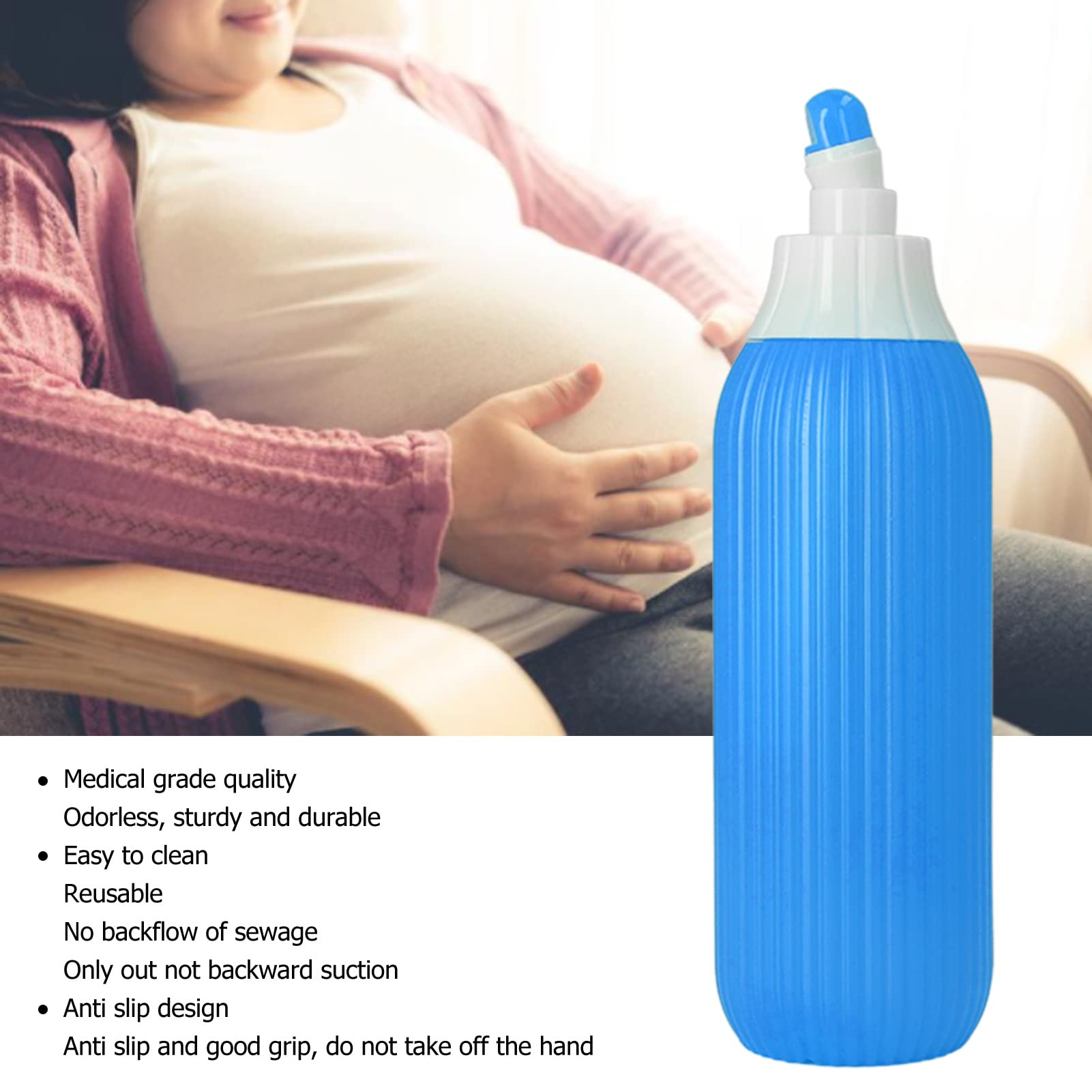 500ml Multipurpose Portable Bidet Sprayer Postpartum Peri Bottle for hygi-ene washing Soothing Postpa for Postpartum part Feminine Care — view 6