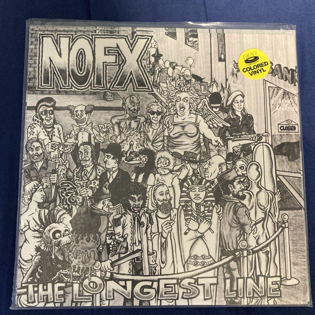 Amazon.co.jp: NOFX LP color vinyl fat wreck レコード