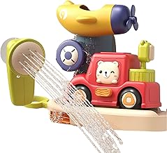 Pulverizador de baño para niños, cabezal de ducha de baño de bebé,Auto giratorio Juguetes de agua para bebés Rociador de ducha para niños - Juguetes de bañera de cabezal para el cabezal para niños que