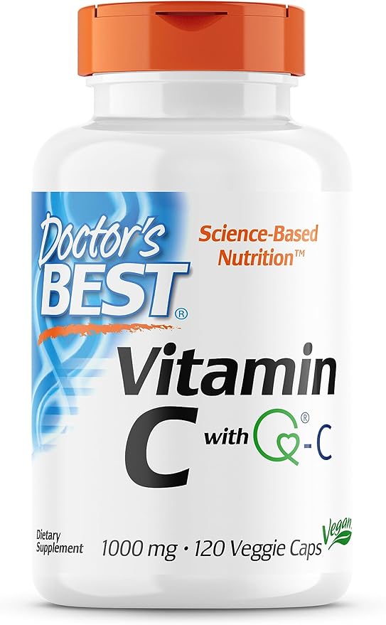 Doctor's Best, Vitamina C con Quali C, 1.000mg