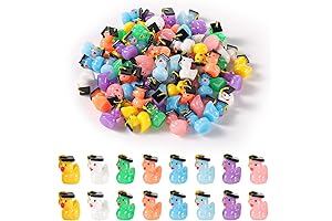 80 Pack Graduation Resin Ducks Grad Favors for Party
