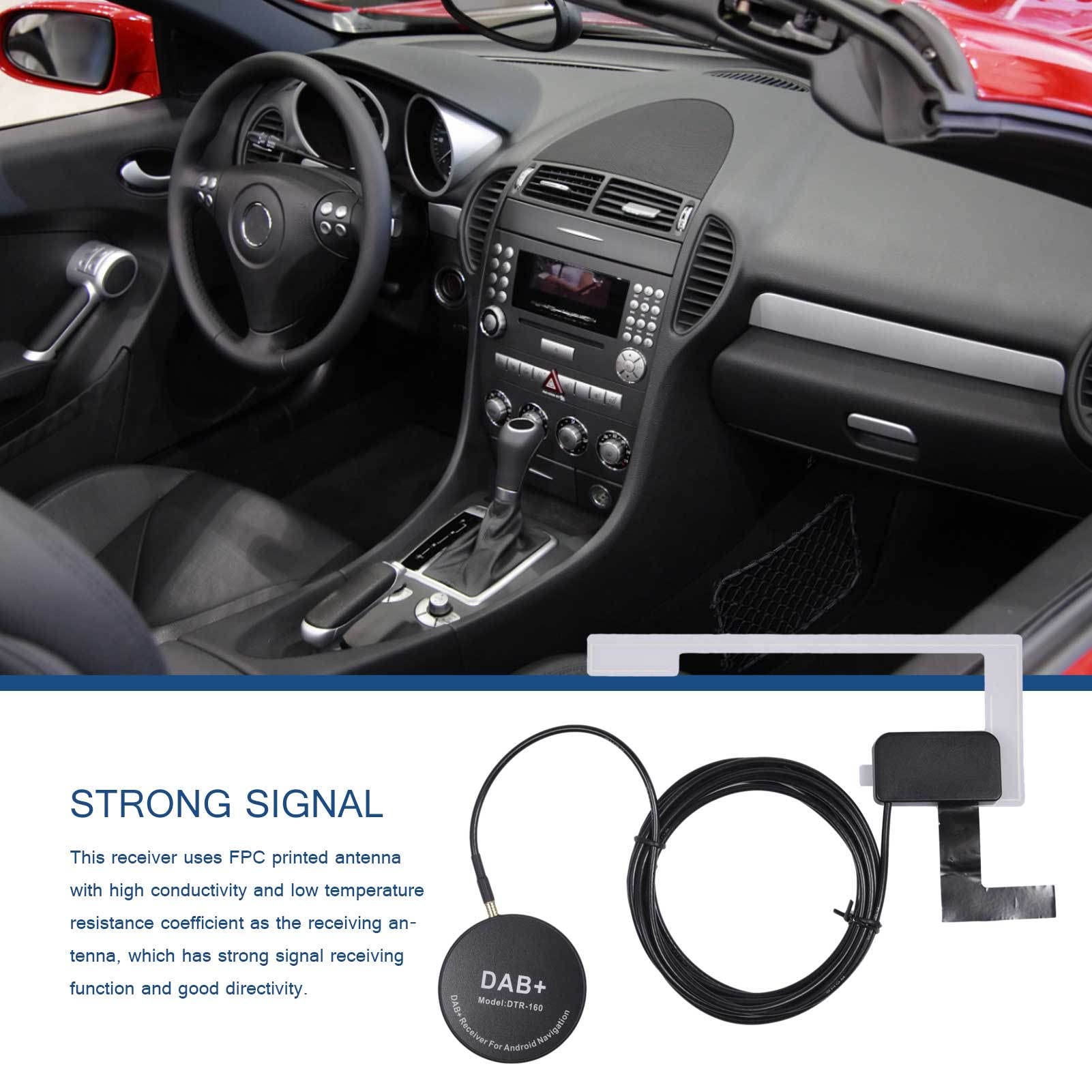 Antena de radio para coche, cable de extensión de antena de radio