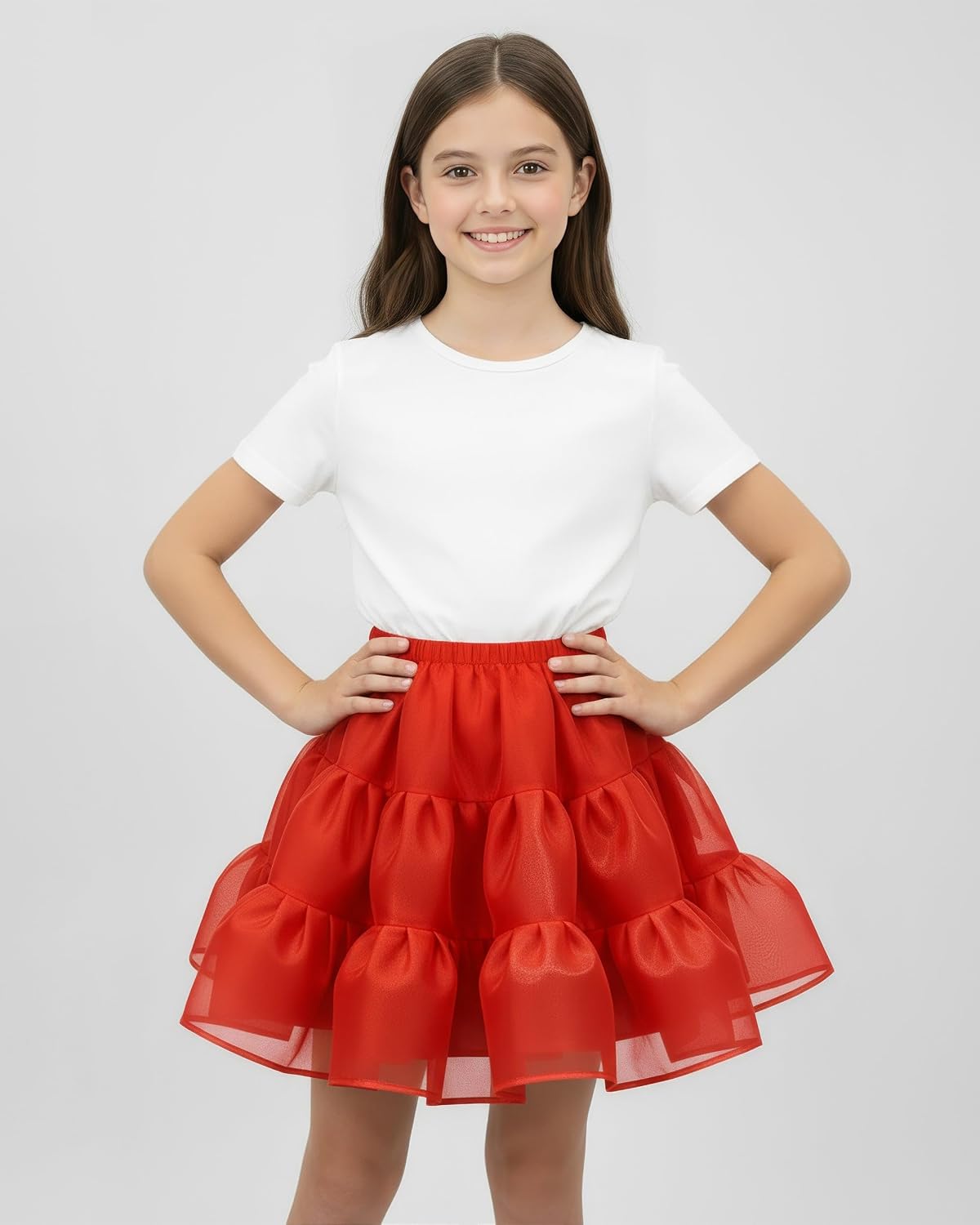 BlackButterfly Kids Organza Petticoat Skirt