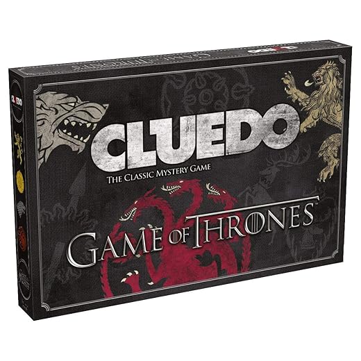 Winning Moves Game of Thrones Cluedo Mystical Board Game - English Version