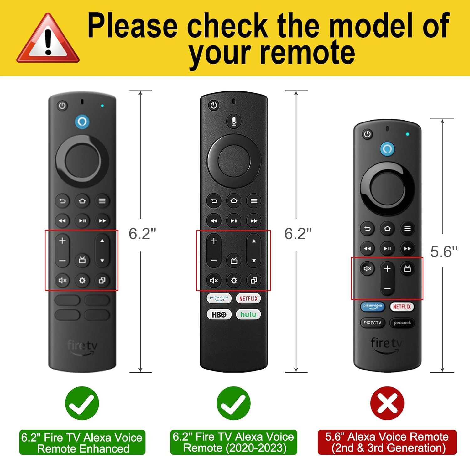 Fintie Silicone Case for Fire TV Stick 4K Max (2nd Gen)/Toshiba/Insignia/Pioneer/2-Series/4-Series/Omni Fire TV Remote - Anti Slip Shockproof Cover for Alexa Voice Remote Enhanced, Red