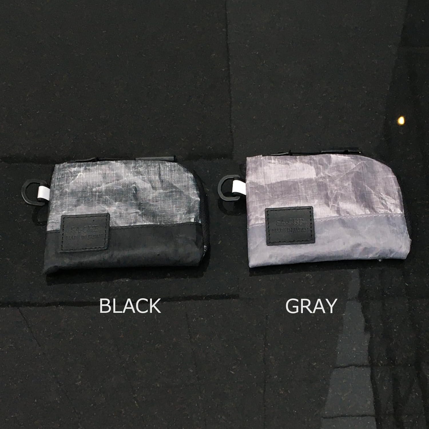 [SA-CHE] サシュ DCF HYBRID アウトドア UL ミニ ウォレット アドバンス 日本製 二つ折り 紙幣 財布 防水