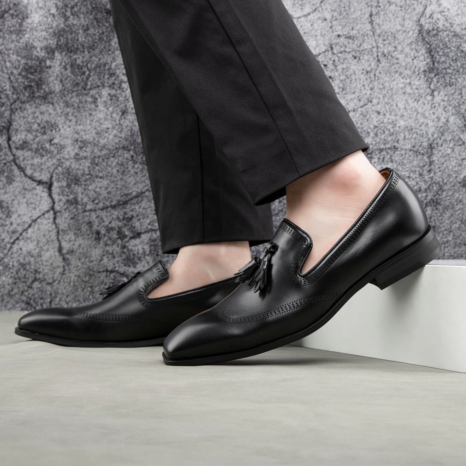 MEIJIANA Mocassini Uomo Scarpe Eleganti Scarpe Estive Uomo Casual Slip On Scarpe
