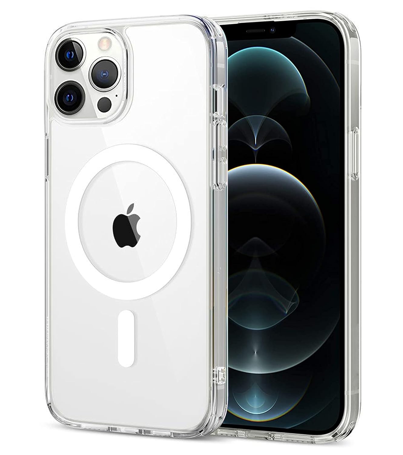 Zapcase Mobile Cover for iPhone 12 Pro Max (Thermoplastic Polyurethane_MagSafe-Clear)