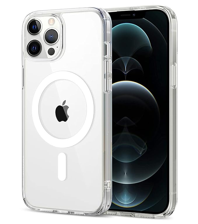 Zapcase Back Case Cover for iPhone 12 Pro Max | Compatible for iPhone 12 Pro Max Back Cover | Scratch-Resistant | Clear