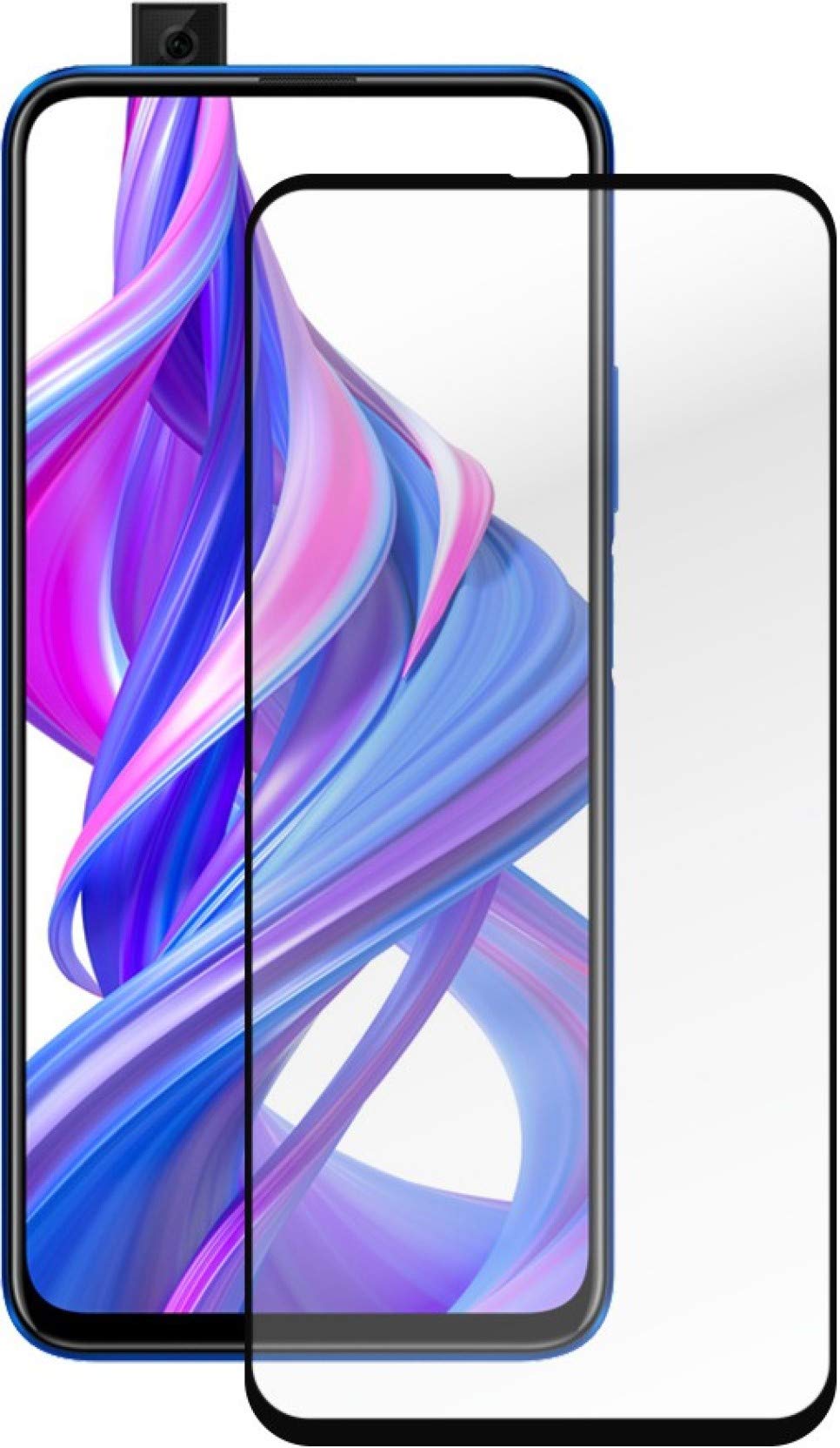 Glasgow hammer proof tempered glass for honor 9x pro [full protection] [full edge to edge full screen coverage gorilla coverage] [shield for your smart phone] - black (B083FKMLW1) Amazon Price History, Amazon Price Tracker