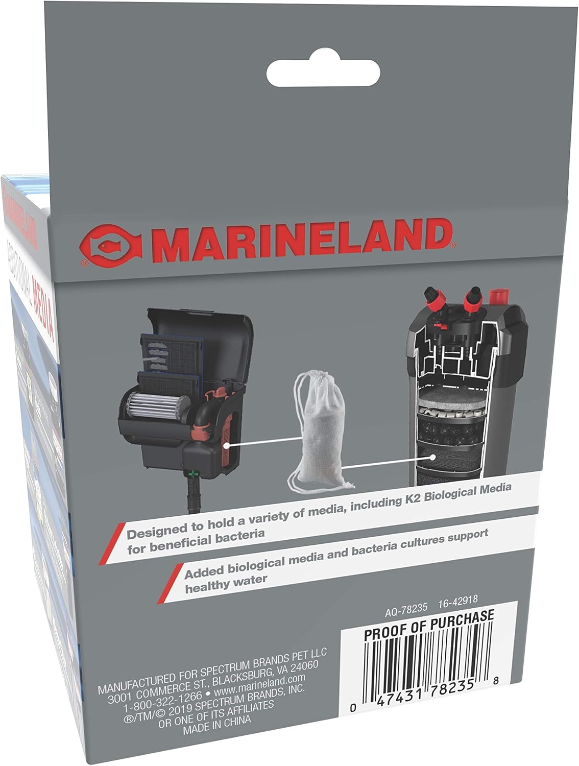 Marineland Reusable Filter Media Bags For Aquariums, 4 Count image 3