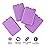 Bentgo Ice Lunch Chillers - Ultra-Thin Ice Packs Perfect for Everyday Use in Lunch Bags, Lunch Boxes and Coolers - 4 Pack (Purple)