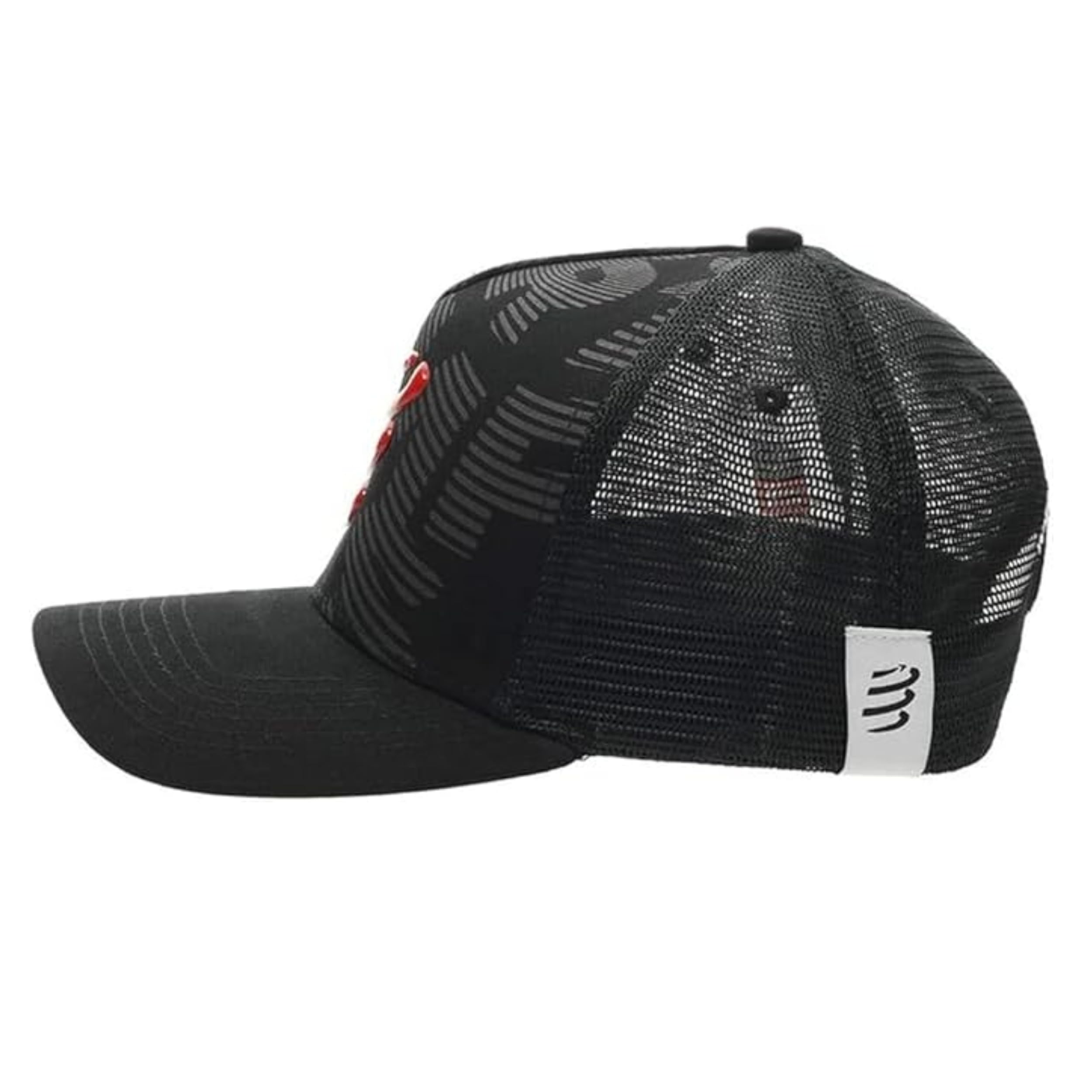 COMPRESSPORT Trucker Cap, Sun Protection, Beanie with mesh, Wide and Curved Visor, Adjustable, Before or After Training - Image 3