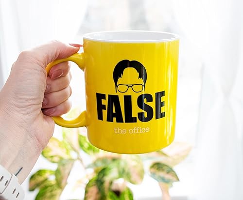 Miniatura 6 de Silver Buffalo The Office Dwight Schrute Shirt Taza de cerámica Capacidad para 20 onzas