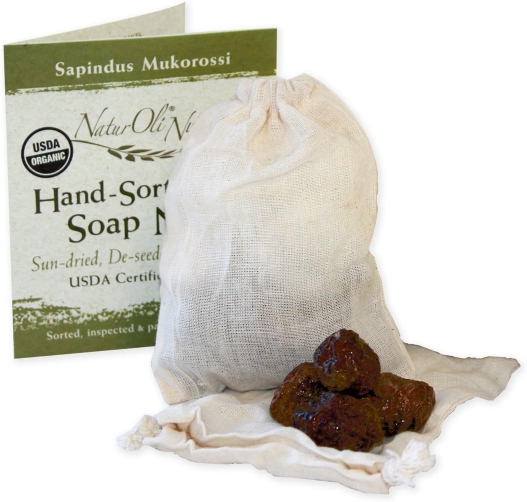 Soap Nuts/Soap Berries. 23+ LOADS! Natural Laundry Detergent and Cleaner - Select seedless.