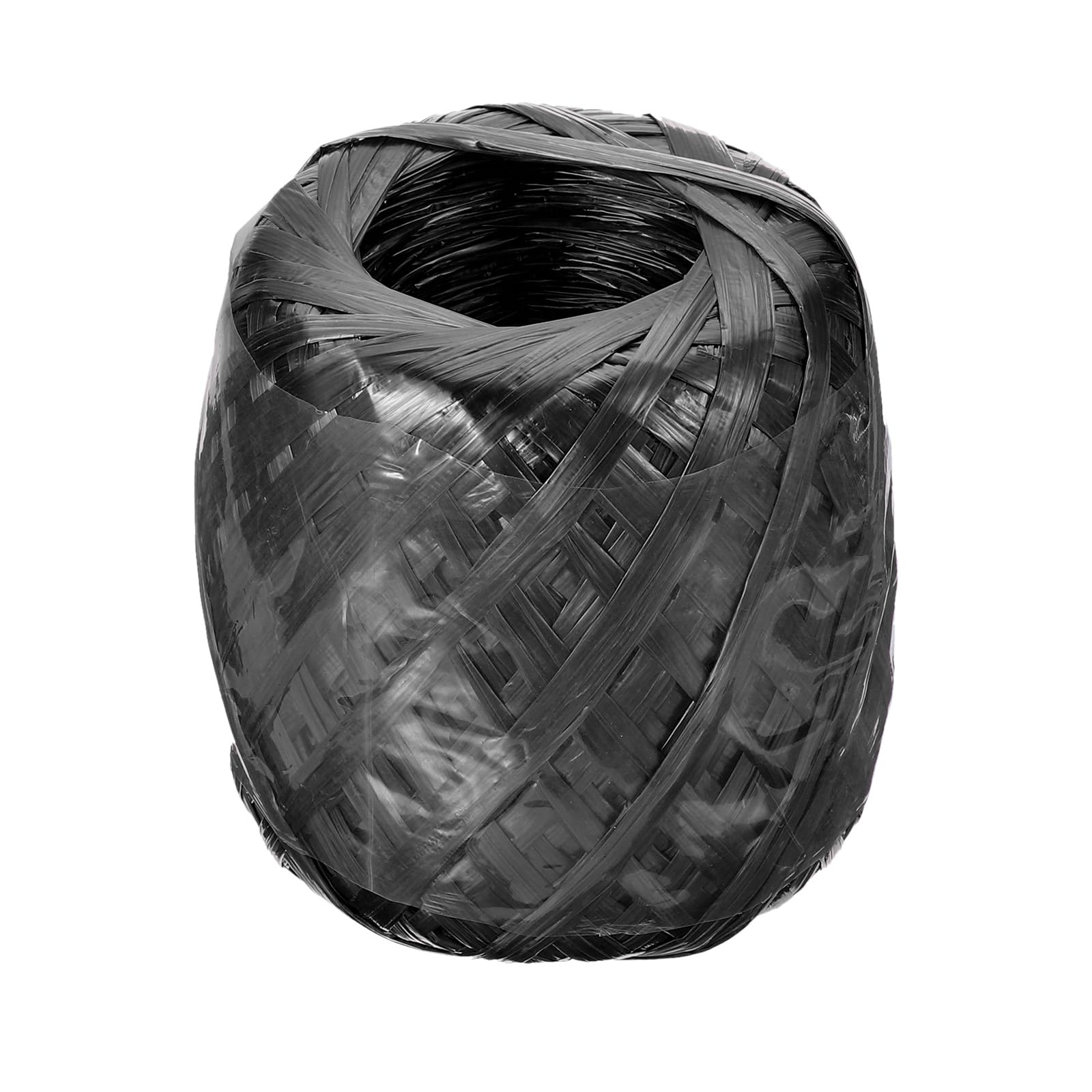 PATIKIL 180m/590Ft Polyester Nylon Plastic Rope, Twine Household Bundles Ropes Roll for Gardening Packing Crafting DIY Black