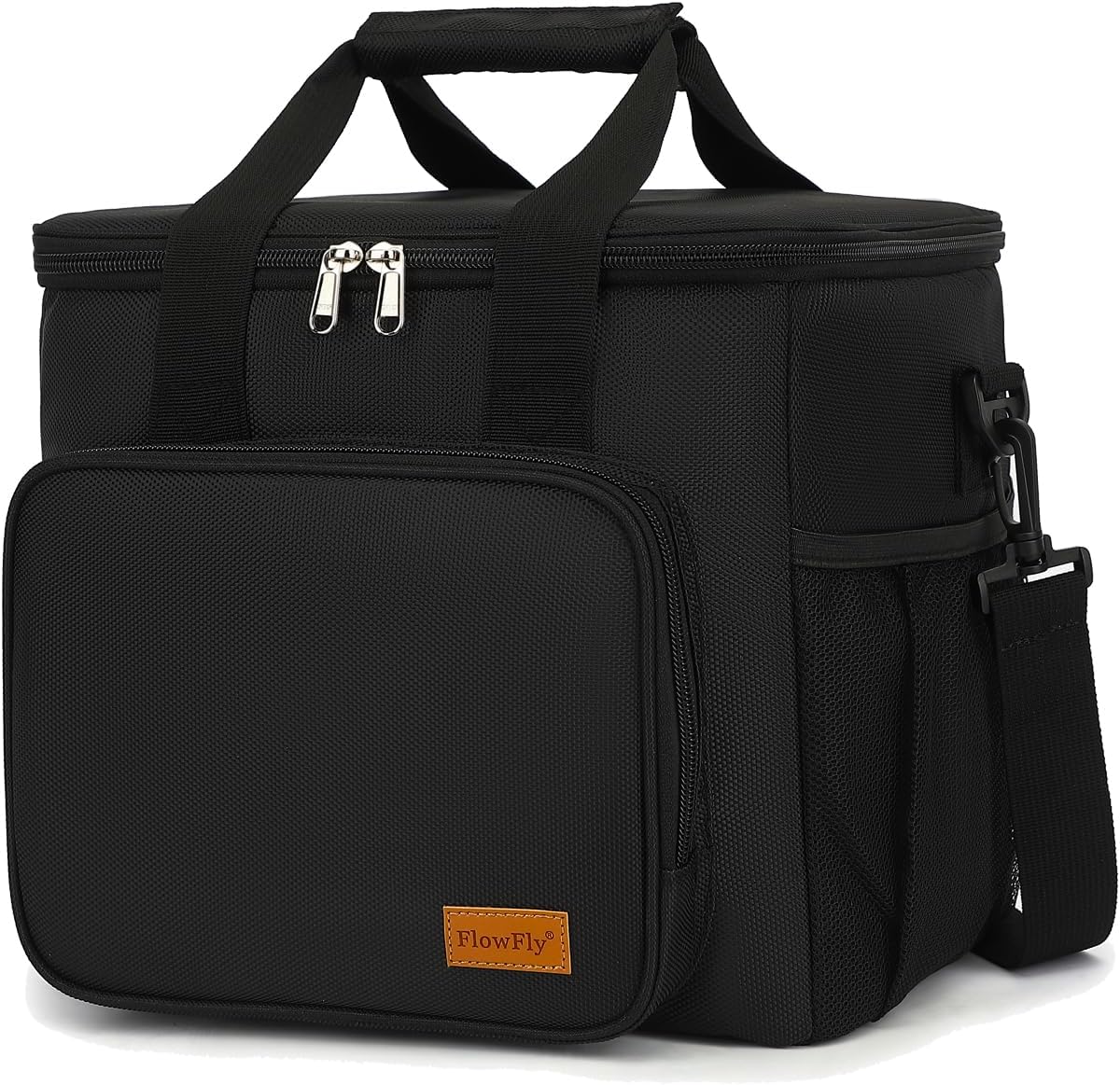 FlowFly Insulated Lunch Bag Adult Lunch Box Large Cooler Tote Bag with ...