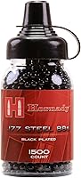 Vista 2 de Hornady Black Plated .177 Caliber Steel BB Gun BBS (1500 Count)