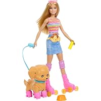Barbie & Cucciolo sui pattini, Bambola bionda