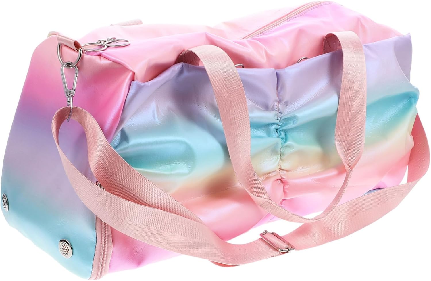 FAVOMOTO Large Capacity Yoga Bag Yoga Mat Carrier Wet Pocket for Women Stylish Sports Training Pouch for Travel and Gym