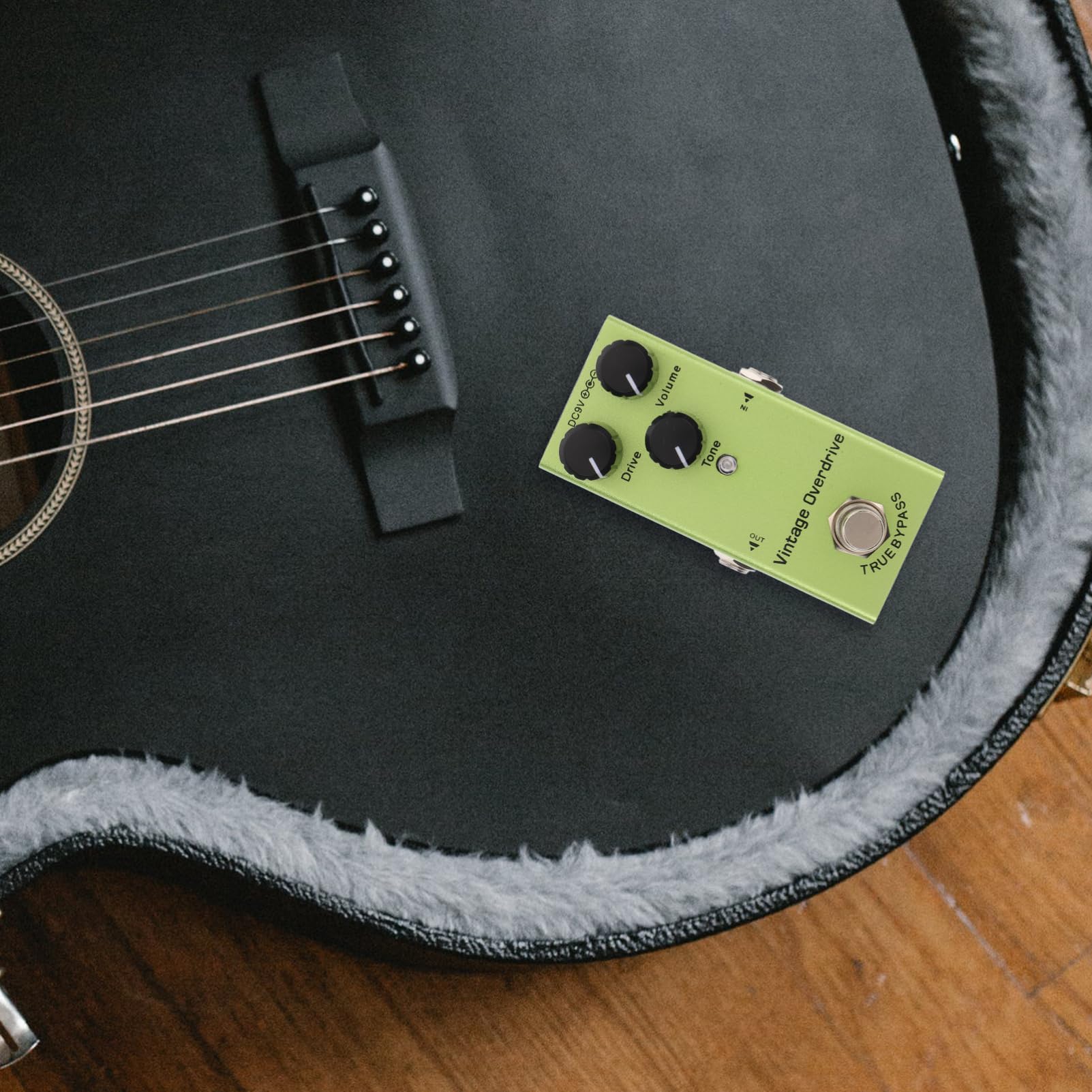 Toyvian Effetto Chitarra Elettrica Mini Pedale Portatile Per Chitarra Con Delay e Unità Di Effetti Compatta Per Musicisti Facile Da Usare