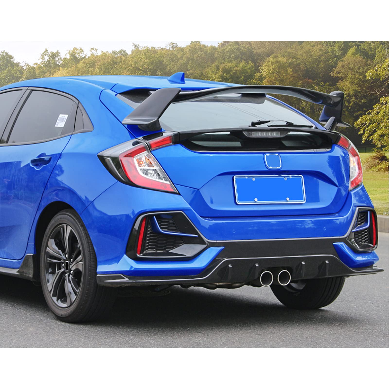 Amazon | NINTE スポイラー 2016-2021 ホンダ シビック 5Dr